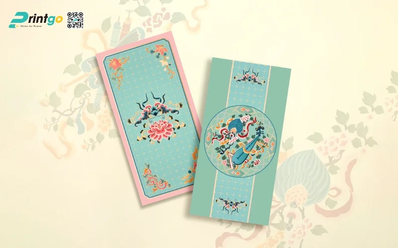 Mẫu bao lì xì ngân hàng có hoạ tiết tết truyền thống 2026 Mẫu bao lì xì ngân hàng có hoạ tiết tết truyền thống 2026