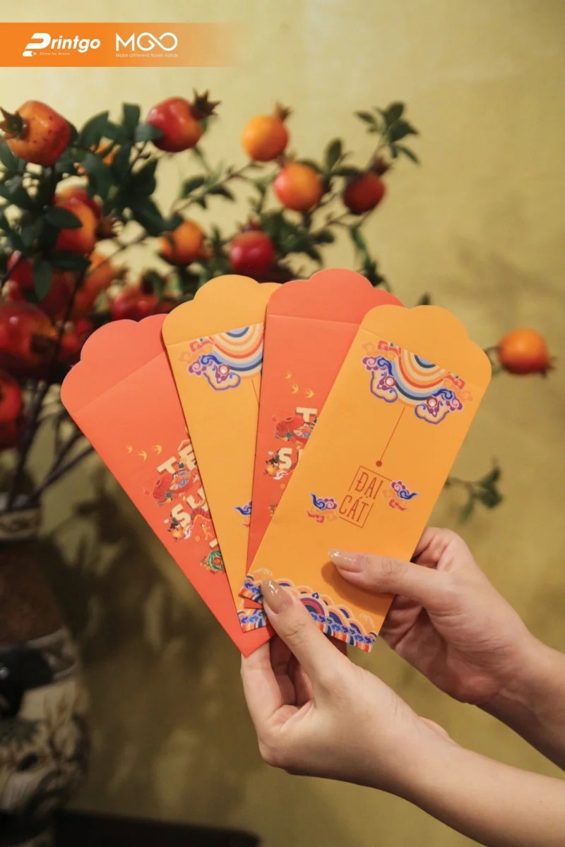 Chất liệu và kỹ thuật in bao lì xì phổ biến hiện nay