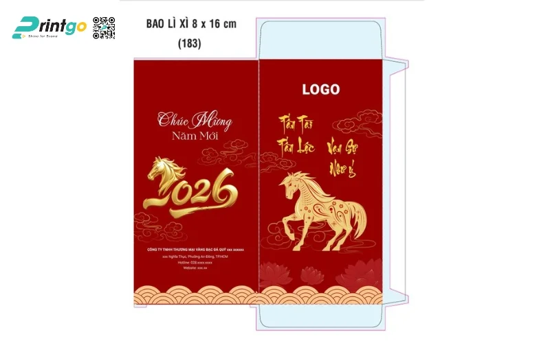 Kích thước bao lì xì ngân hàng chuẩn nhất là bao nhiêu? Kích thước bao lì xì ngân hàng chuẩn nhất là bao nhiêu?