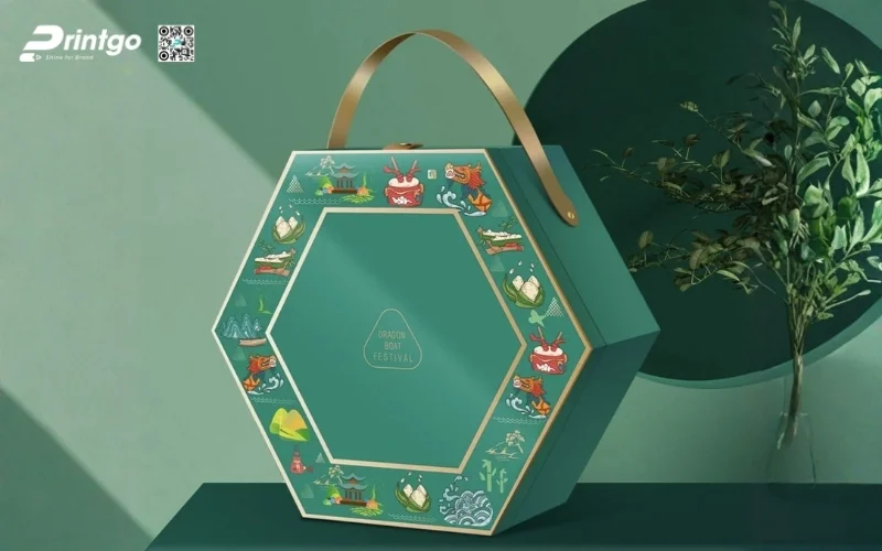 Kỹ thuật gia công và in ấn hộp quà tết lục giác