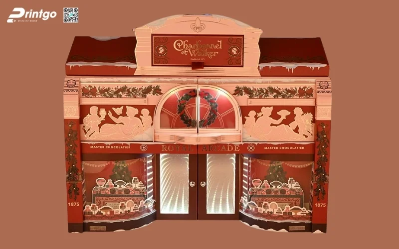 Hộp quà tết độc đáo hình tòa nhà sang trọng