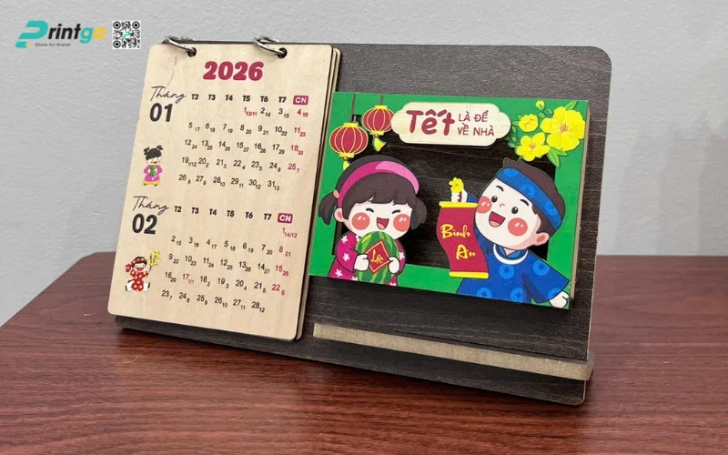 Một số mẫu thiết kế lịch tết độc quyền của Printgo