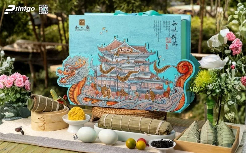 Hộp quà tết độc đáo hình tòa nhà sang trọng
