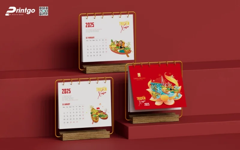 Một số mẫu thiết kế lịch tết độc quyền của Printgo