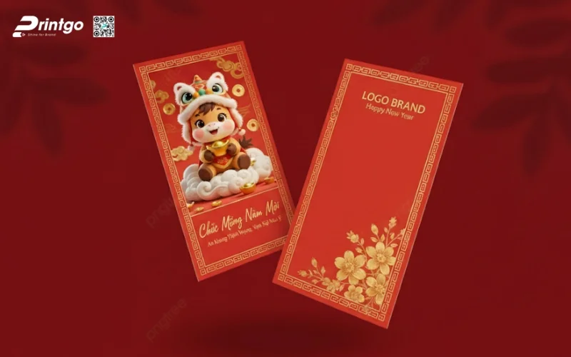 Mẫu bao lì xì con ngựa dễ thương dành cho gia đình