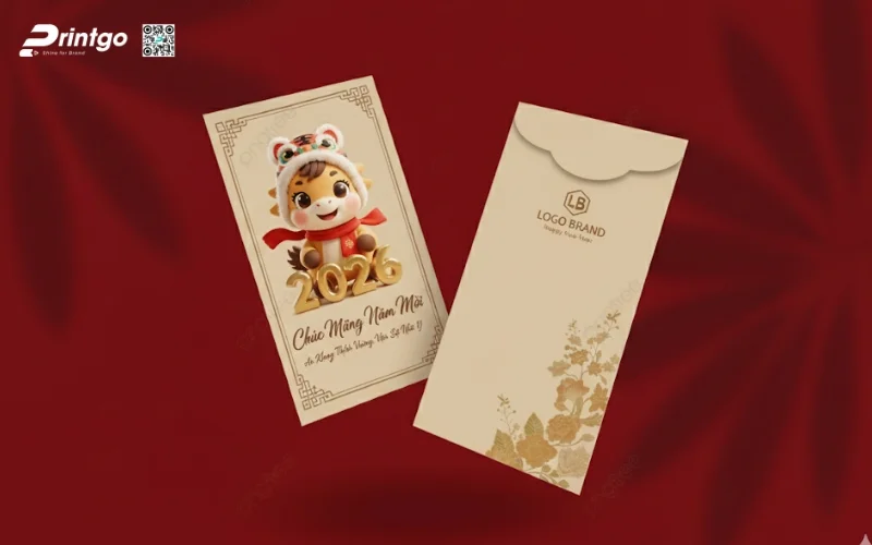 Mẫu bao lì xì con ngựa dễ thương dành cho gia đình