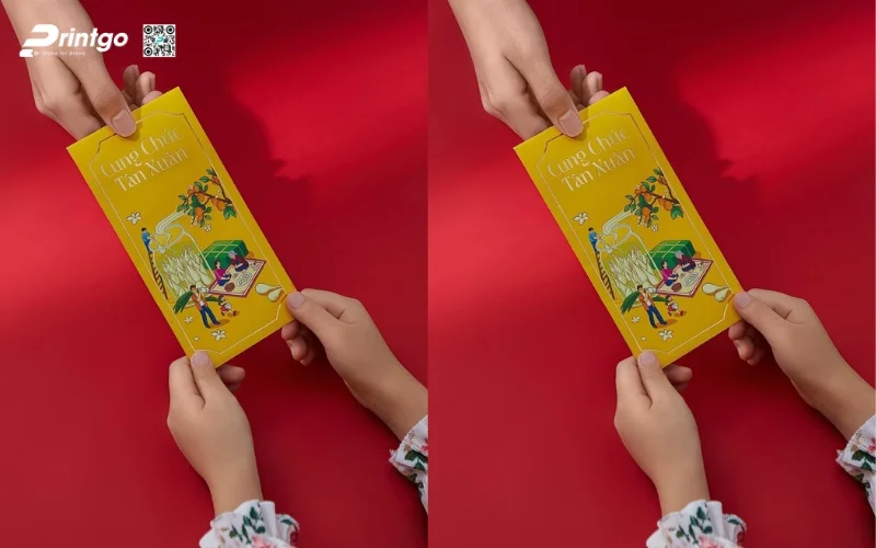 Mẫu bao lì xì con ngựa truyền thống, hoạ tiết Á Đông
