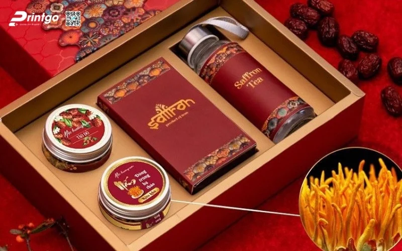 Một số mẫu hộp quà tết 4 món