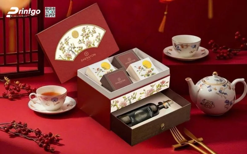 Một số mẫu hộp quà tết 5 món