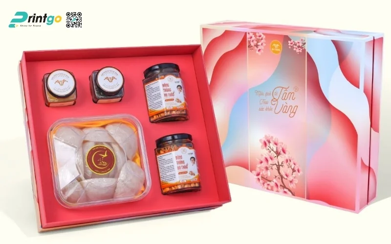 Một số mẫu hộp quà tết 5 món