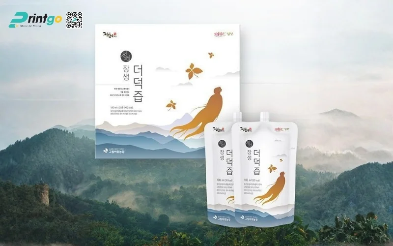 Mẫu hộp quà tết sâm Hàn Quốc nhập khẩu