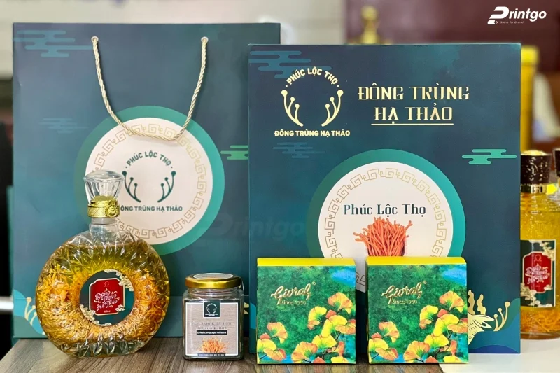 Nên đặt in hộp quà Tết đông trùng hạ thảo chất lượng ở đâu?
