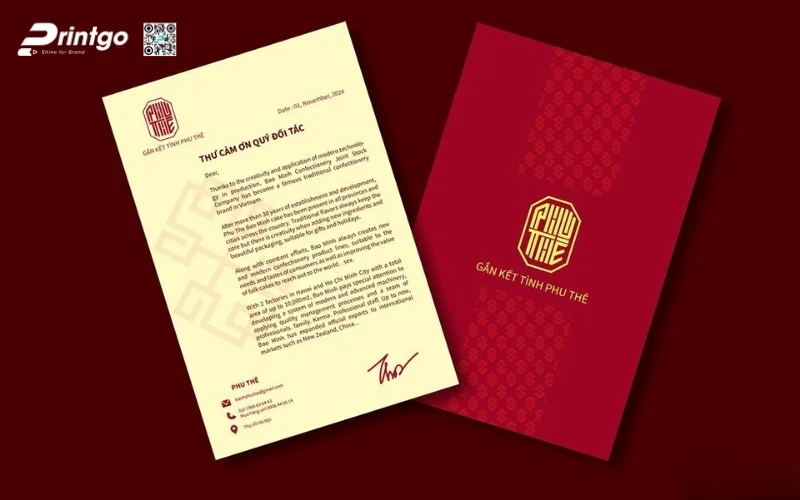 Mẫu thiệp chúc Tết khách hàng màu đỏ may mắn