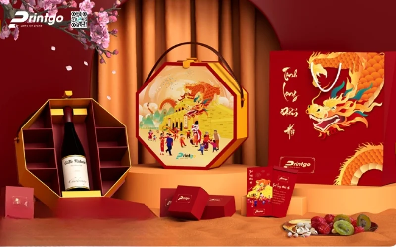 79+ Mẫu hộp quà Tết lục giác độc đáo cho doanh nghiệp 2026