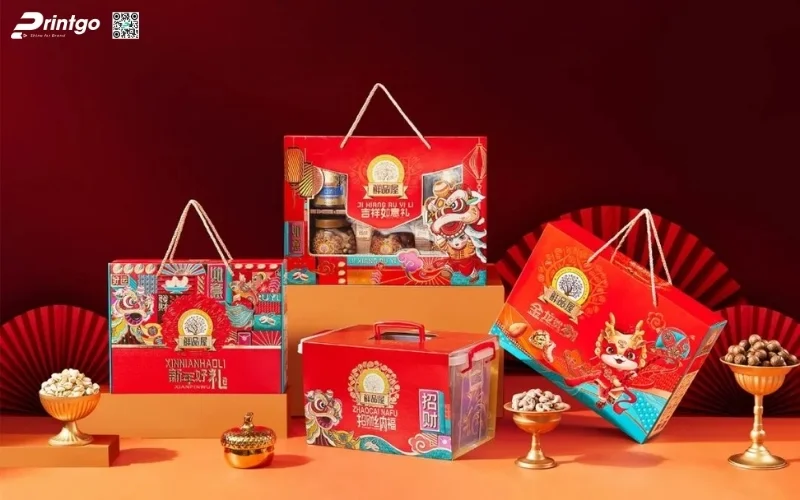 Phụ kiện đi kèm hộp quà tết độc đáo 