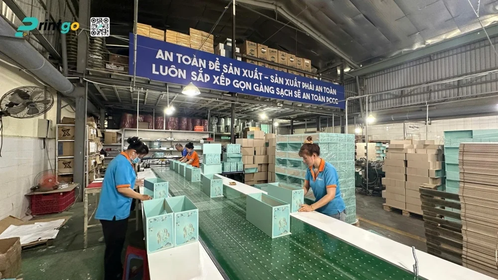 Hệ thống xưởng in Printgo tại Hà Nội và TP. Hồ Chí Minh đáp ứng nhu cầu của khách hàng