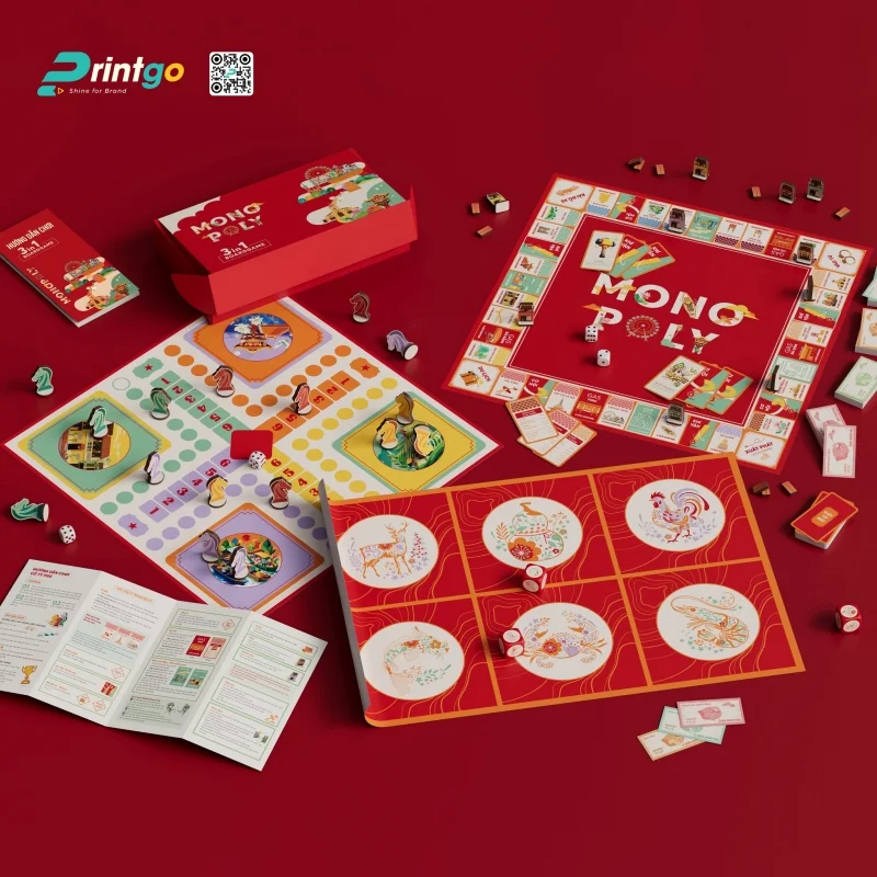 Bộ boardgame trò chơi ngày Tết thú vị 