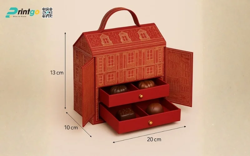 Những quy cách phổ biến của hộp quà tết luxury