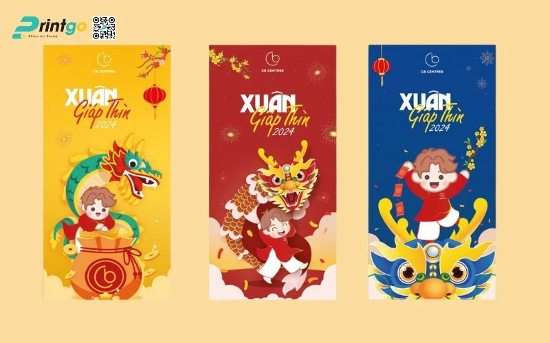 Mẫu bao lì xì ngân hàng có hoạ tiết tết truyền thống 2026 Mẫu bao lì xì ngân hàng có hoạ tiết tết truyền thống 2026
