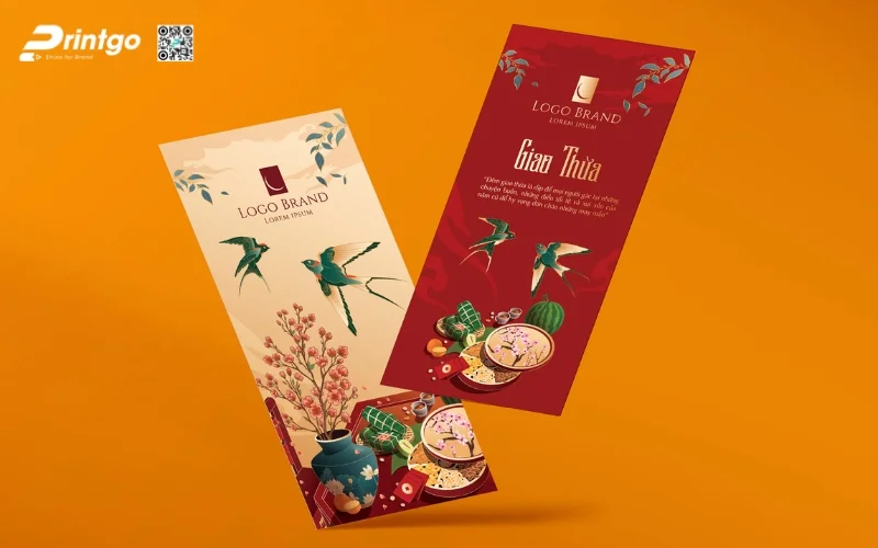 Mẫu bao lì xì ngân hàng có hoạ tiết tết truyền thống 2026 Mẫu bao lì xì ngân hàng có hoạ tiết tết truyền thống 2026