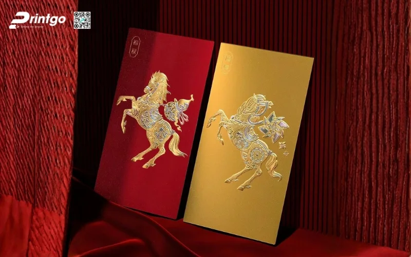Mẫu bao lì xì ngân hàng có linh vật con ngựa Mẫu bao lì xì ngân hàng có linh vật con ngựa