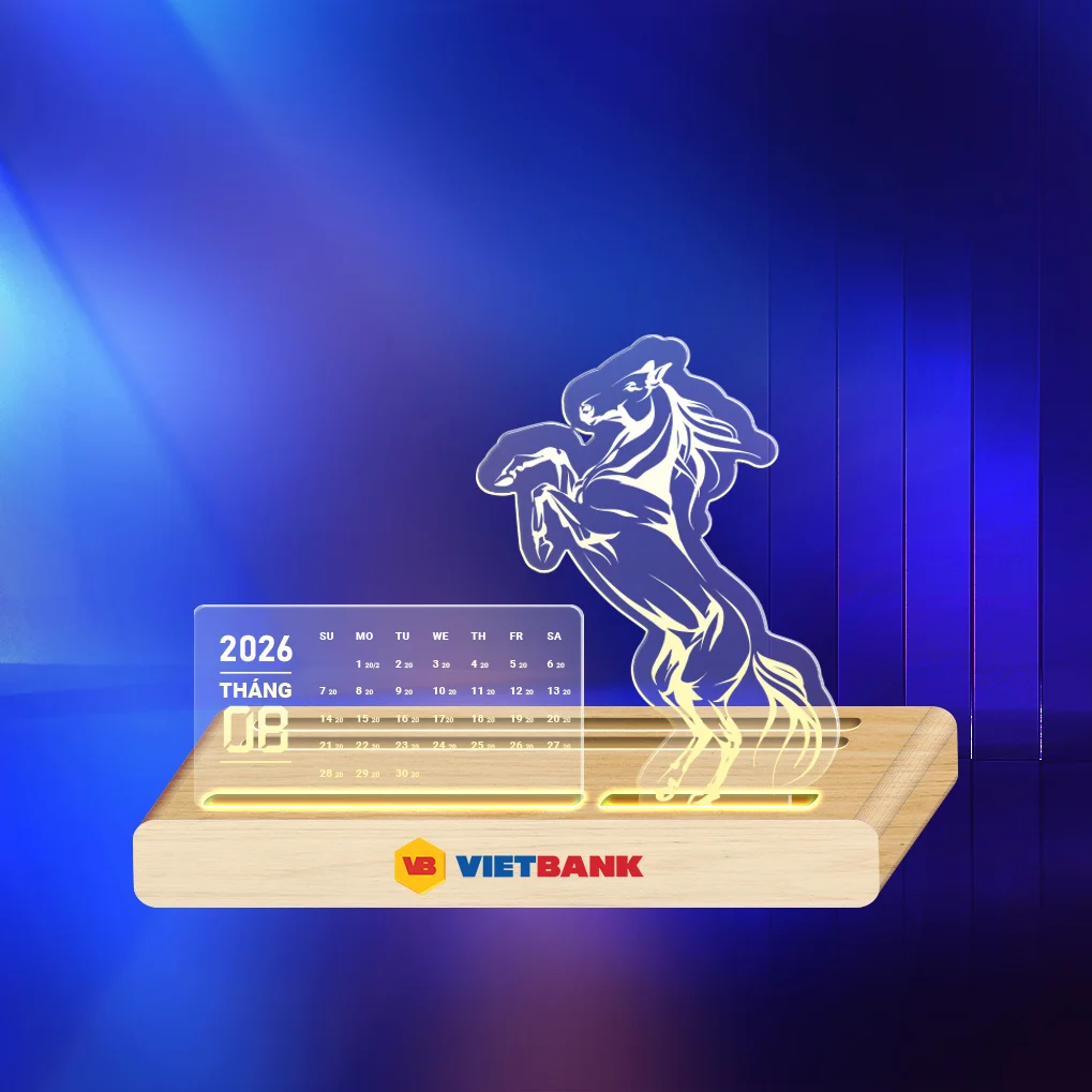 Bộ sưu tập lịch ngân hàng Vietbank 2026