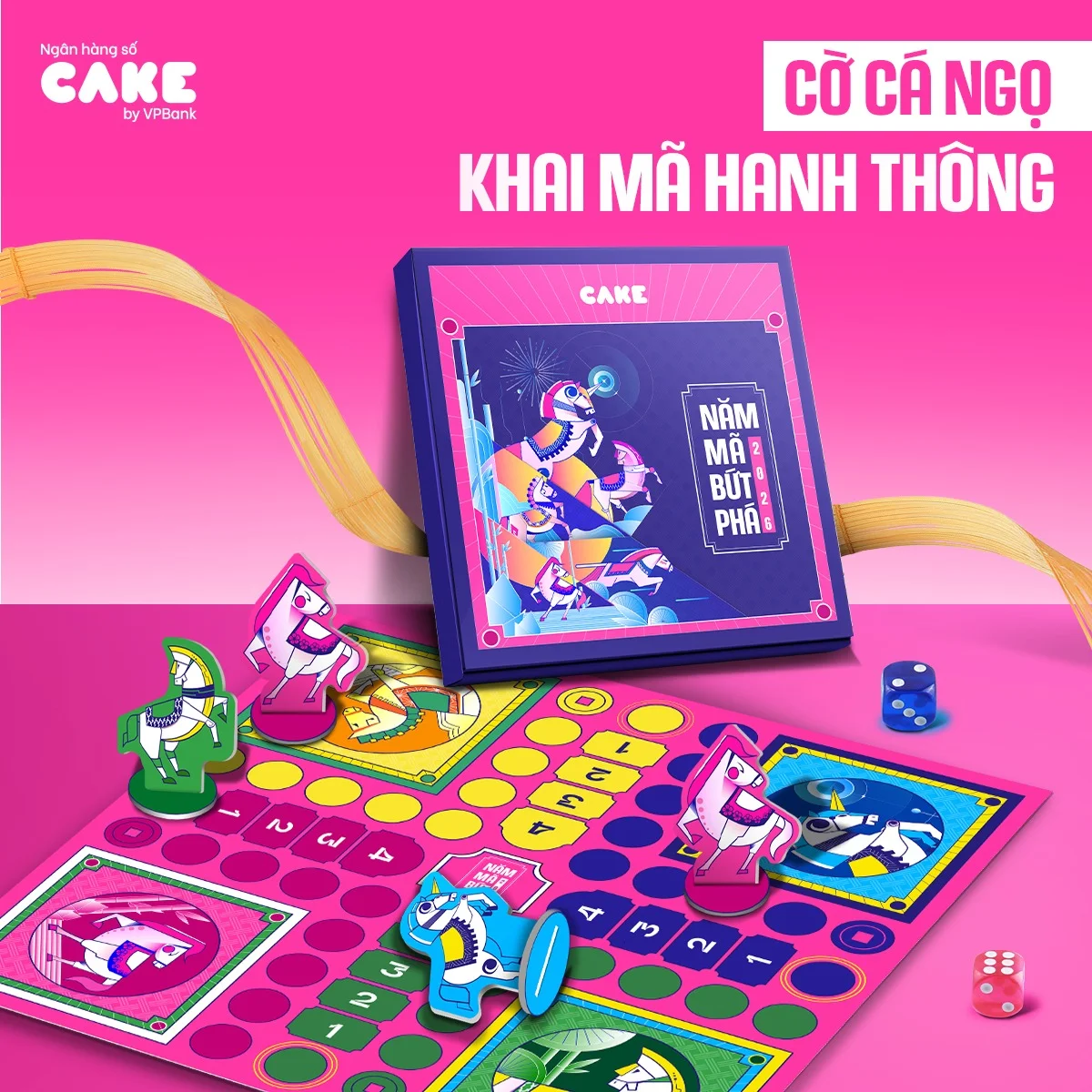 Bộ sưu tập lịch ngân hàng Cake 2026