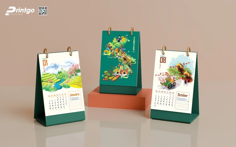 Một số mẫu thiết kế lịch tết độc quyền của Printgo