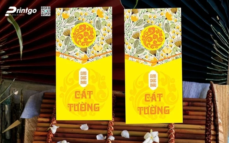 Mẫu bao lì xì ngân hàng có hoạ tiết tết truyền thống 2026 Mẫu bao lì xì ngân hàng có hoạ tiết tết truyền thống 2026
