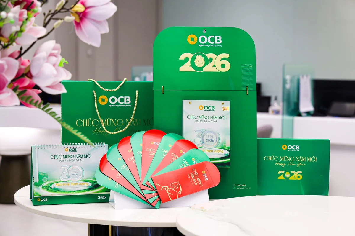 Bộ sưu tập lịch ngân hàng OCB Bank 2026
