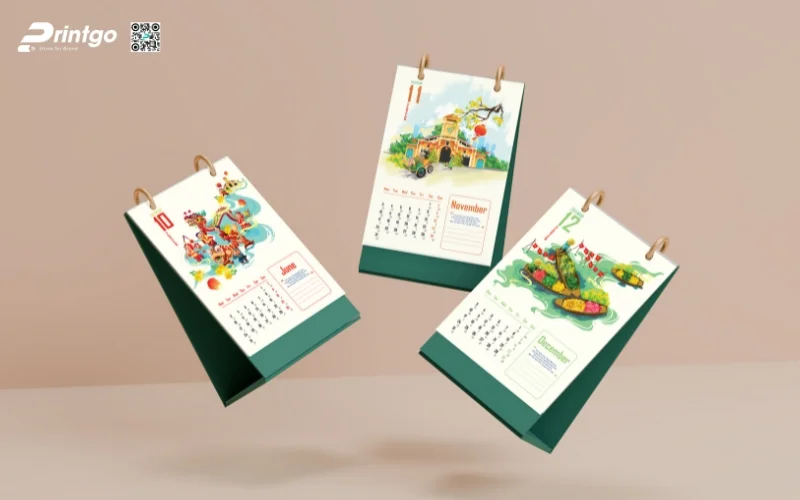 Một số mẫu thiết kế lịch tết độc quyền của Printgo