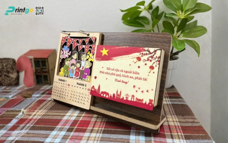 Một số mẫu thiết kế lịch tết độc quyền của Printgo