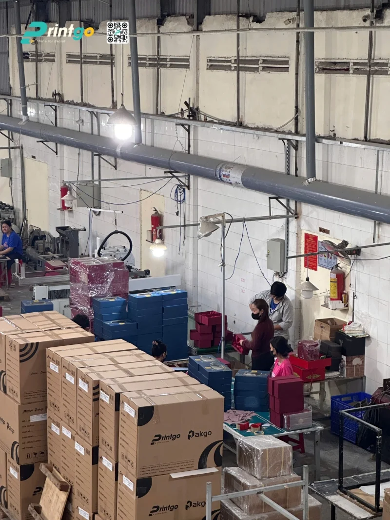 Hệ thống xưởng in của Printgo đáp ứng nhu cầu của mọi khách hàng