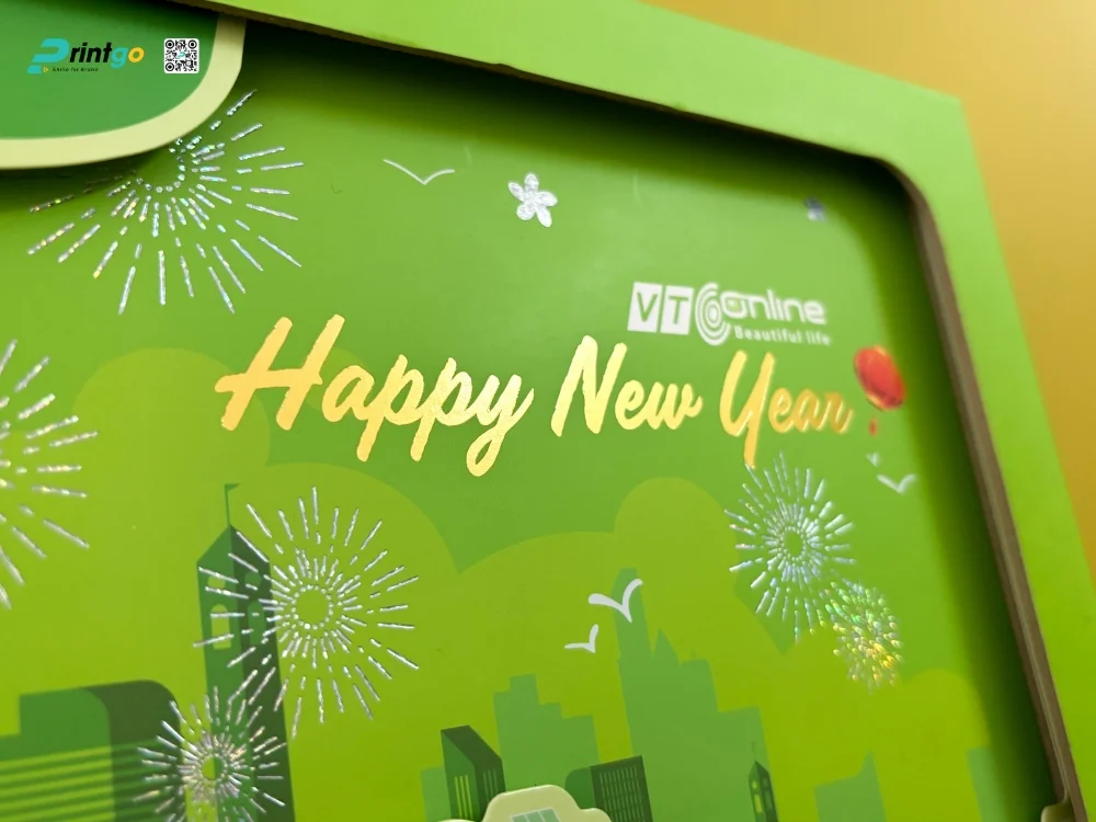 Hộp đựng quà tết VTC Onine với quy cách độc đáo tạo trải nghiệm cho người dùng