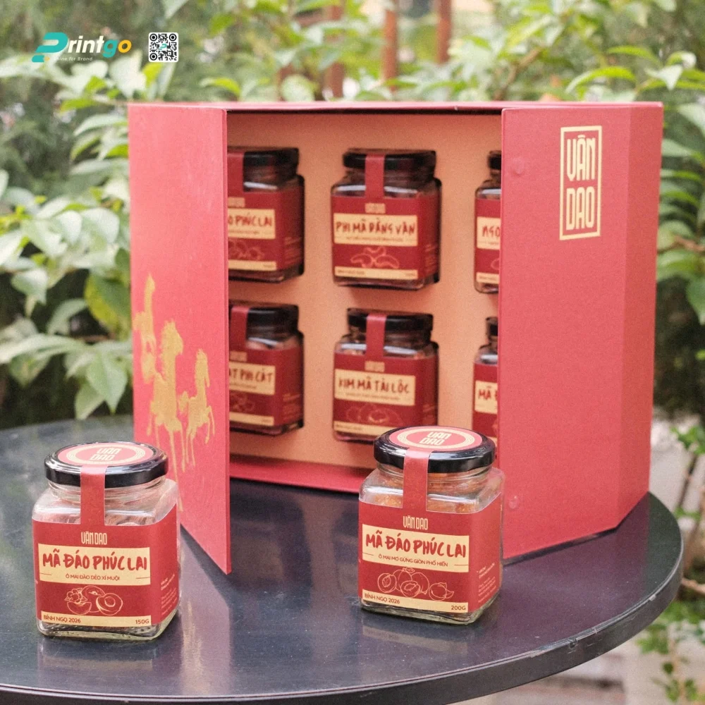 Bộ sưu tập hộp quà tết thương hiệu Vân Dao - The Gift Atelier: quy cách cánh bướm