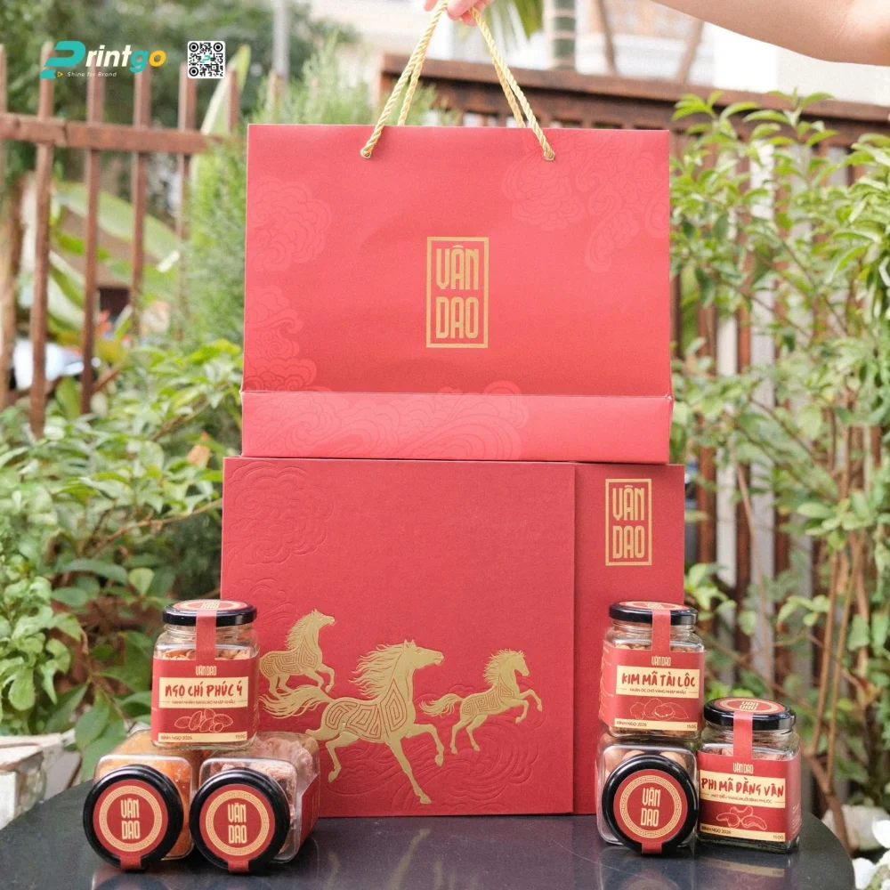 Bộ sưu tập hộp quà tết thương hiệu Vân Dao - The Gift Atelier