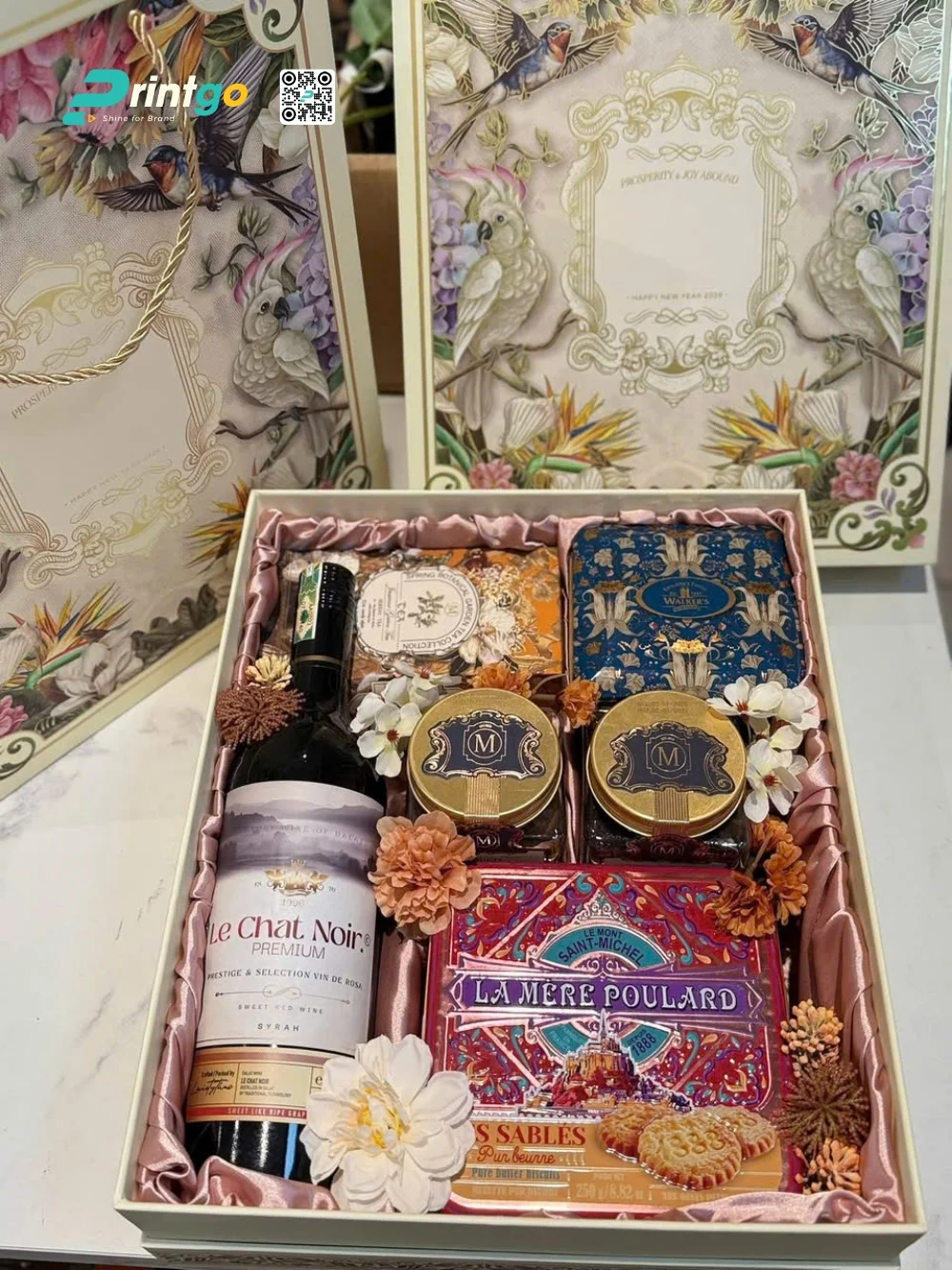 Hộp quà tết House of Gourmet giúp thương hiệu chiếm trọn cảm tình của khách hàng