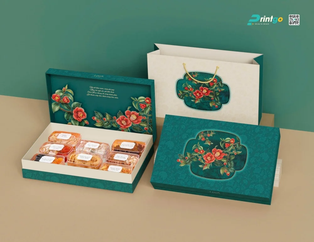 Hộp quà tết "Ngọc Sơn Trà" – Tuyệt tác Indochine đương đại