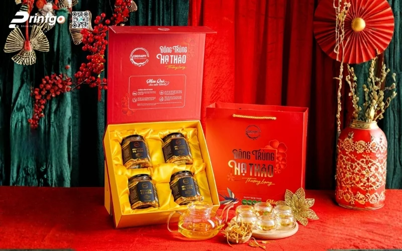 Các set quà tết đông trùng hạ thảo đẳng cấp nhất 2026 