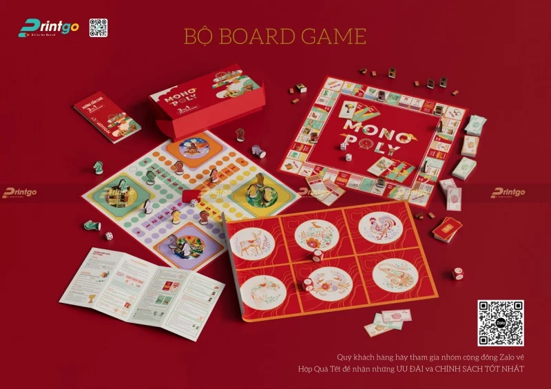 Bộ Boardgame được thiết kế độc quyền là món quà tết tặng sếp độc đáo