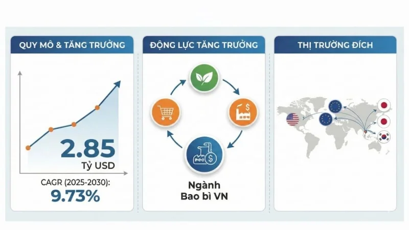 Động lực tăng trưởng chính của ngành bao bì & in ấn