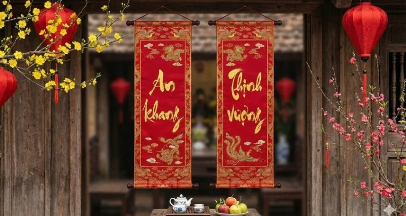 Câu đối tết là gì?