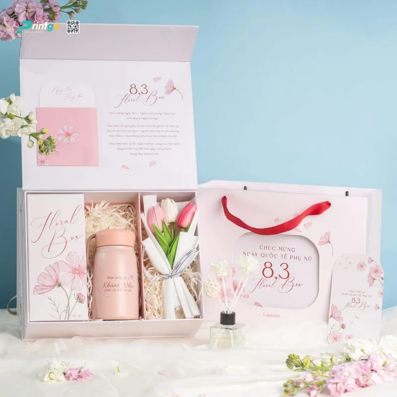 Vì sao doanh nghiệp nên chọn set quà 8/3 thay vì quà tặng đơn lẻ?