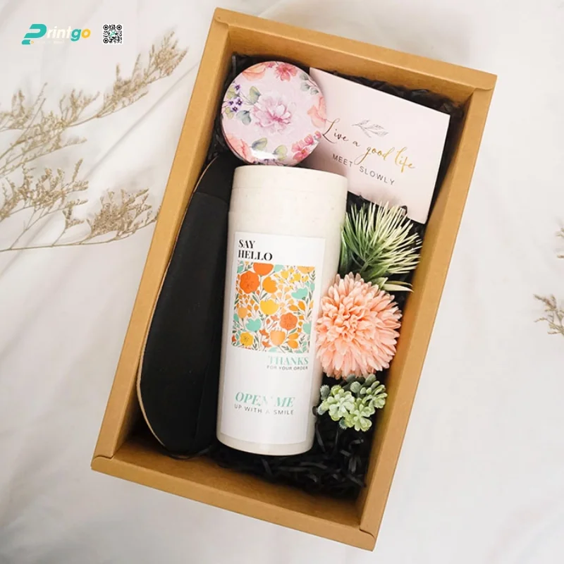 Set quà 8/3 với bình giữ nhiệt và nến thơm