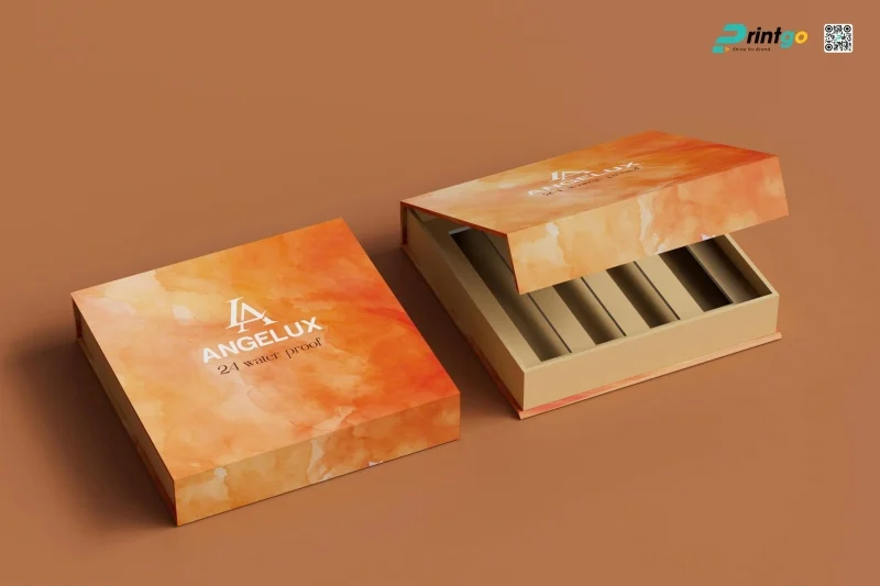 Thiết kế và in hộp đựng mỹ phẩm Angelux