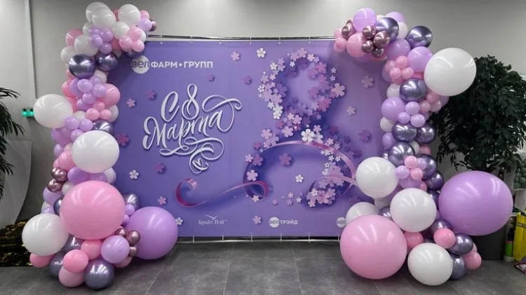 69+ mẫu backdrop 8/3 đẹp, ấn tượng, hợp xu hướng 2026