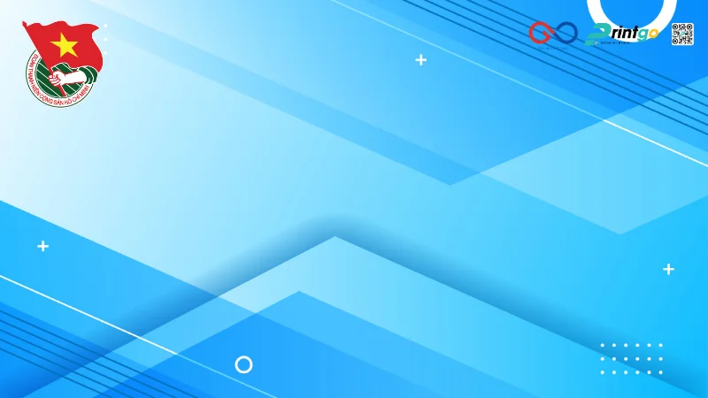 Background Đoàn Thanh Niên phong cách hiện đại