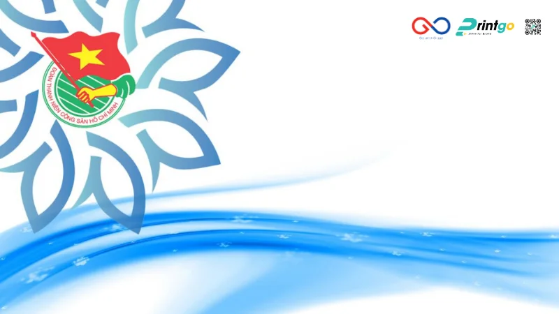 Background Đoàn Thanh Niên phong cách hiện đại