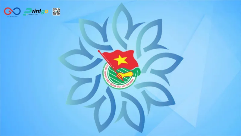 Background Đoàn Thanh Niên phong cách hiện đại