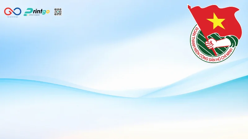 Background Đoàn Thanh Niên phong cách hiện đại